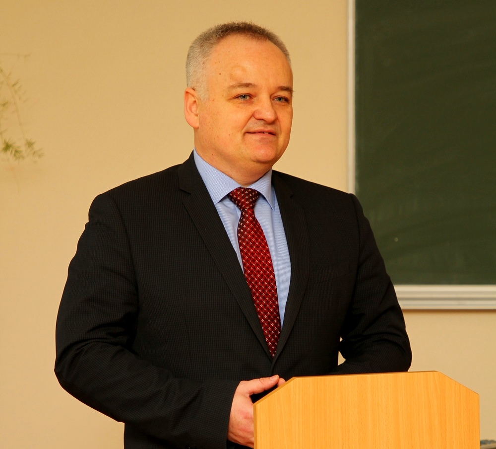 Виступ декана географічного факультету